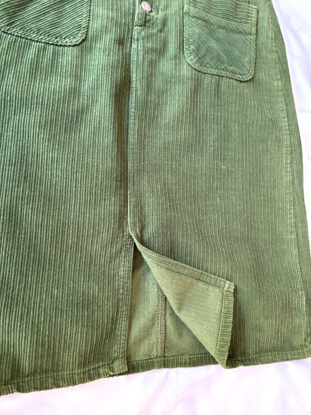 Anthropologie Pilcro Corduroy Pencil Skirt - Picture 10 of 12